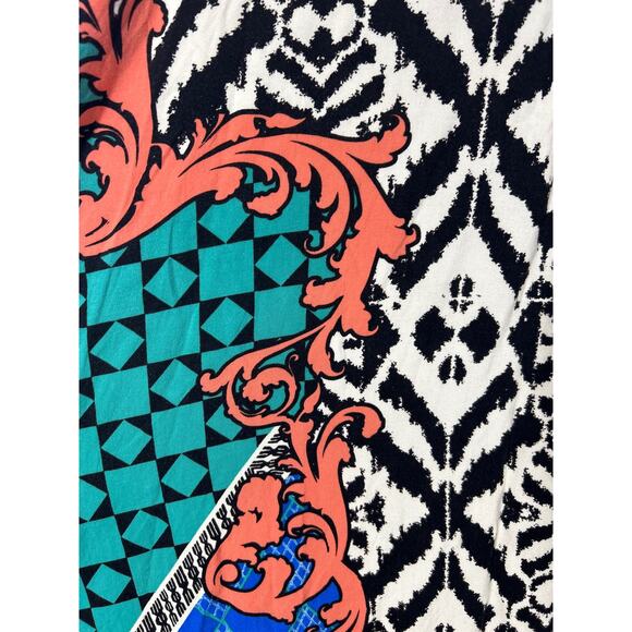 Flying Tomato Maxi Skirt Medium Mixed Print A Line Boho - Picture 3 of 9